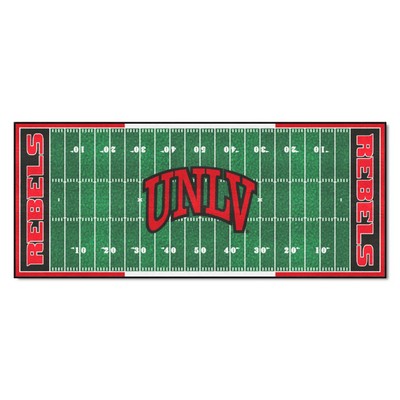 Fan Mats  LLC UNLV Rebels Football Field Runner Green