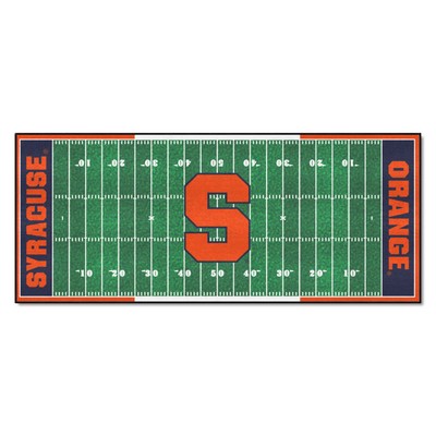 Fan Mats  LLC Syracuse Orange Football Field Runner Green