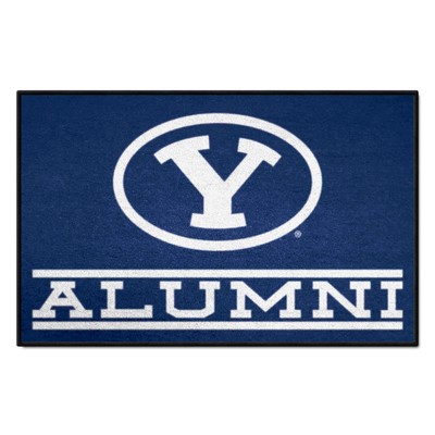 Fan Mats  LLC BYU Cougars Starter Mat Alumni Blue