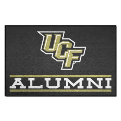 Fan Mats  LLC Central Florida Knights Starter Mat Alumni Black