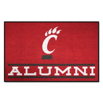 Fan Mats  LLC Cincinnati Bearcats Starter Mat Alumni Red