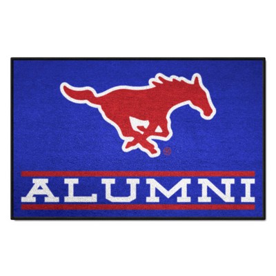 Fan Mats  LLC SMU Mustangs Starter Mat Alumni Blue