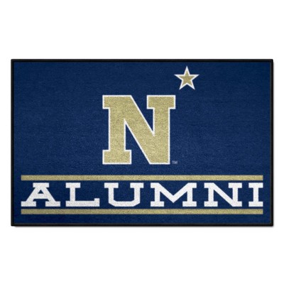 Fan Mats  LLC Naval Academy Midshipmen Starter Mat Alumni Navy