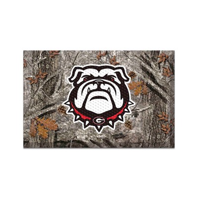 Fan Mats  LLC Georgia Bulldogs Scraper Mat Camo