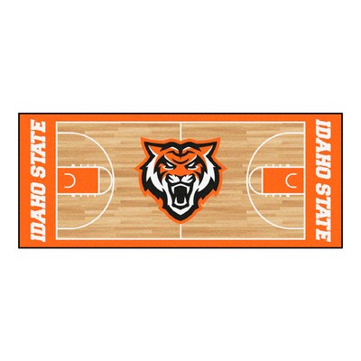 Fan Mats  LLC Idaho State Bengals NCAA Basketball Runner Orange