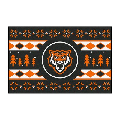 Fan Mats  LLC Idaho State Bengals Starter Mat Holiday Sweater Black