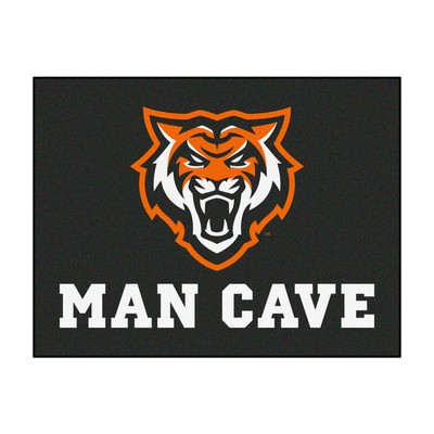 Fan Mats  LLC Idaho State Bengals All-Star Mat Man Cave Black