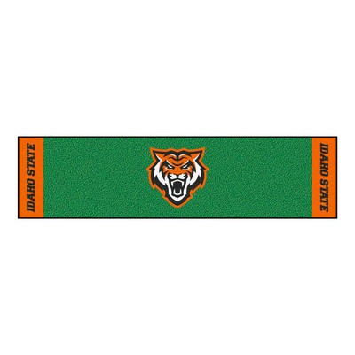 Fan Mats  LLC Idaho State Bengals Putting Green Mat Green