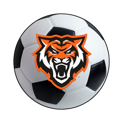 Fan Mats  LLC Idaho State Bengals Soccer Ball Mat White