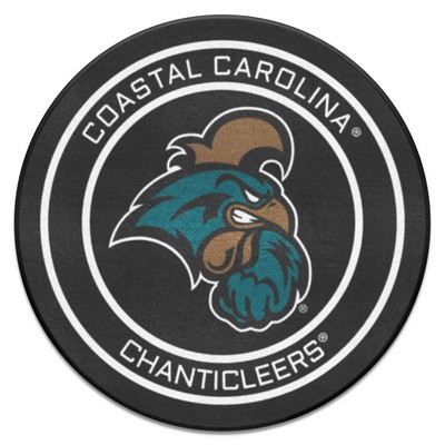 Fan Mats  LLC Coastal Carolina Chanticleers Puck Mat Black