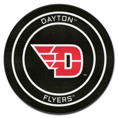 Fan Mats  LLC Dayton Flyers Puck Mat Black