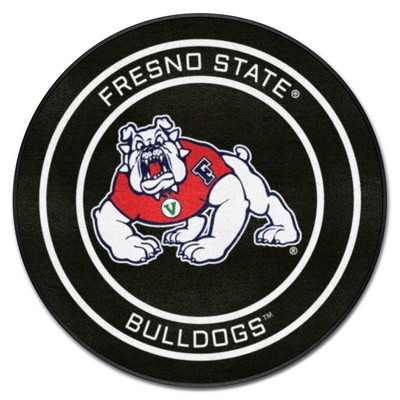 Fan Mats  LLC Fresno State Bulldogs Puck Mat Black