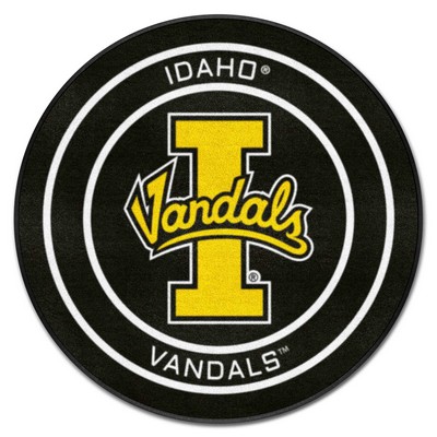 Fan Mats  LLC Idaho Vandals Puck Mat Black