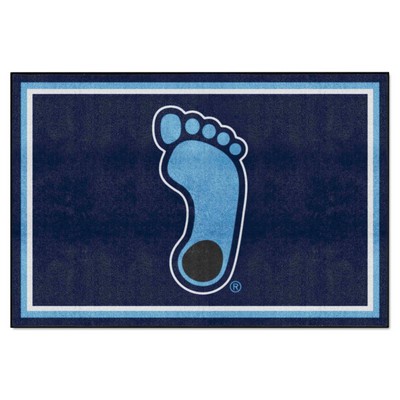 Fan Mats  LLC North Carolina Tar Heels 5x8 Rug Blue