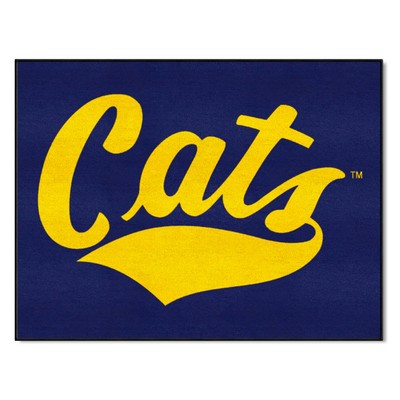 Fan Mats  LLC Montana State Grizzlies All-Star Mat Blue