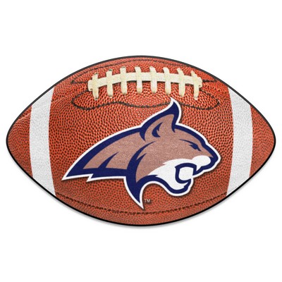 Fan Mats  LLC Montana State Grizzlies Football Mat Brown