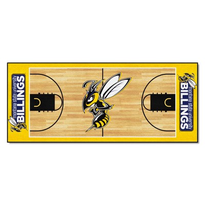 Fan Mats  LLC Montana State Billings Yellow Jackets NCAA Basketball Runner Yellow