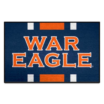 Fan Mats  LLC Auburn Tigers Starter Mat Slogan Orange