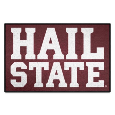 Fan Mats  LLC Mississippi State Bulldogs Starter Mat Slogan Maroon