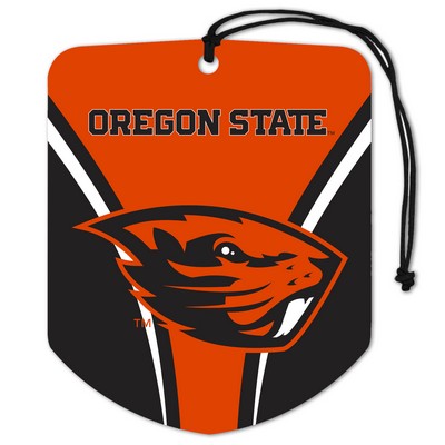 Fan Mats  LLC Oregon State Beavers Air Freshener 2-pk Orange