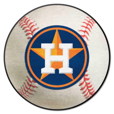 Fan Mats  LLC Houston Astros Baseball Mat White