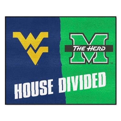 Fan Mats  LLC House Divided Alabama / Auburn House Divided Mat Multi