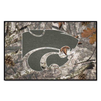 Fan Mats  LLC Kansas State Wildcats Starter Mat Camo Camo