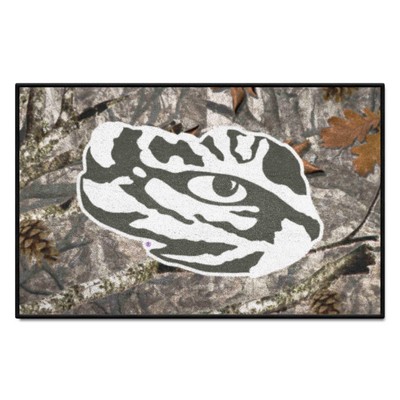 Fan Mats  LLC LSU Tigers Starter Mat Camo Camo