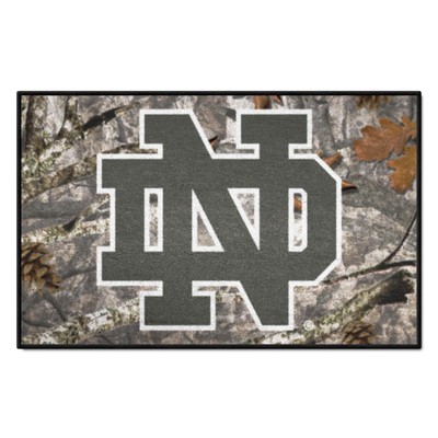 Fan Mats  LLC Notre Dame Fighting Irish Starter Mat Camo Camo