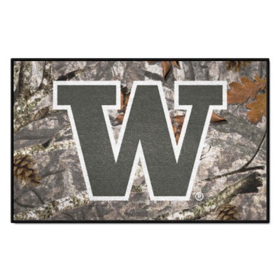 Fan Mats  LLC Washington Huskies Starter Mat Camo Camo