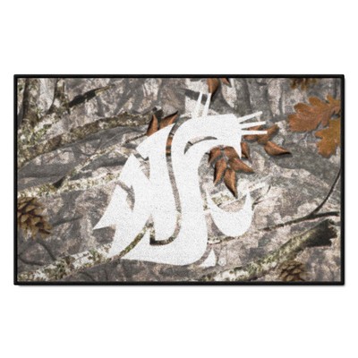 Fan Mats  LLC Washington State Cougars Starter Mat Camo Camo