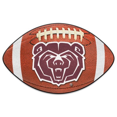 Fan Mats  LLC Missouri State Bears Football Mat Brown