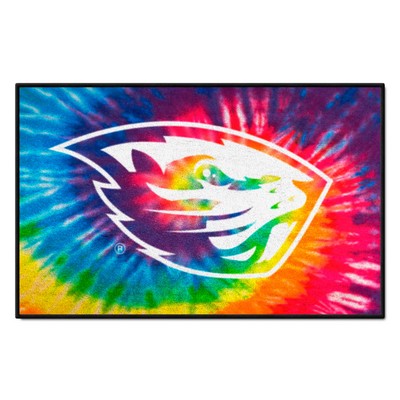 Fan Mats  LLC Oregon State Beavers Starter Mat Tie Dye Tie Dye