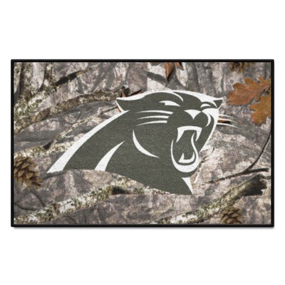 Fan Mats  LLC Carolina Panthers Starter Mat Camo Camo