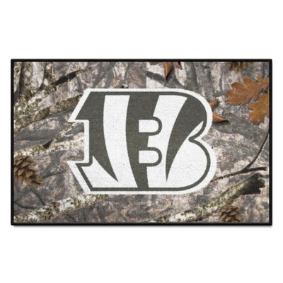 Fan Mats  LLC Cincinnati Bengals Starter Mat Camo Camo