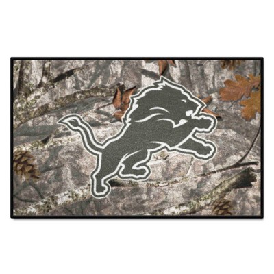 Fan Mats  LLC Detroit Lions Starter Mat Camo Camo