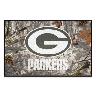 Fan Mats  LLC Green Bay Packers Starter Mat Camo Camo