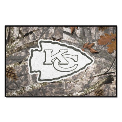 Fan Mats  LLC Kansas City Chiefs Starter Mat Camo Camo