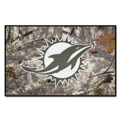 Fan Mats  LLC Miami Dolphins Starter Mat Camo Camo