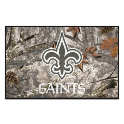 Fan Mats  LLC New Orleans Saints Starter Mat Camo Camo