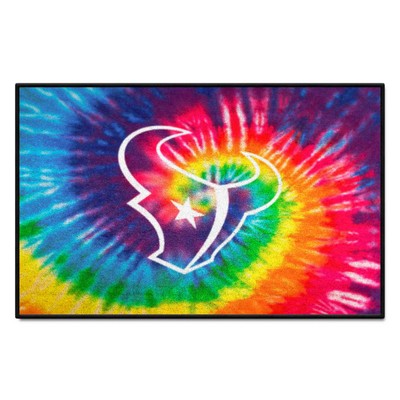 Fan Mats  LLC Houston Texans Starter Mat Tie Dye Tie Dye