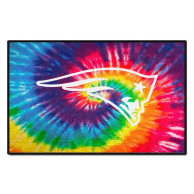 Fan Mats  LLC New England Patriots Starter Mat Tie Dye Tie Dye