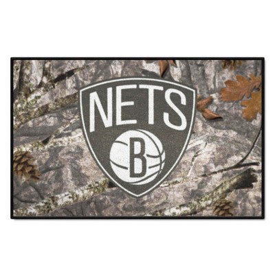 Fan Mats  LLC Brooklyn Nets Starter Mat Camo Camo