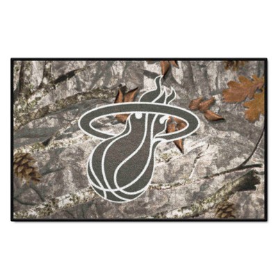 Fan Mats  LLC Miami Heat Starter Mat Camo Camo