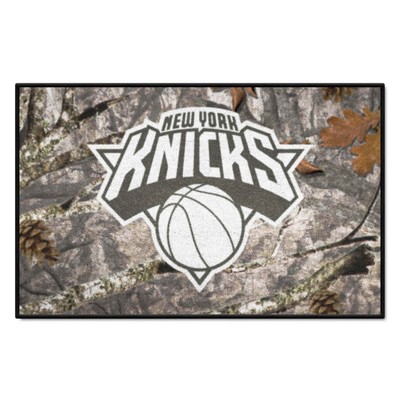 Fan Mats  LLC New York Knicks Starter Mat Camo Camo