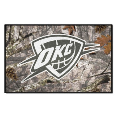 Fan Mats  LLC Oklahoma City Thunder Starter Mat Camo Camo