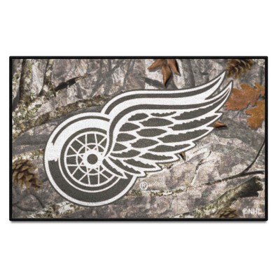 Fan Mats  LLC Detroit Red Wings Starter Mat Camo Camo