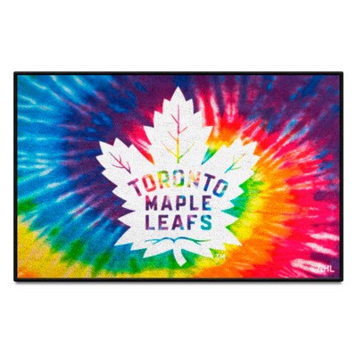 Fan Mats  LLC Toronto Maple Leafs Starter Mat Tie Dye Tie Dye