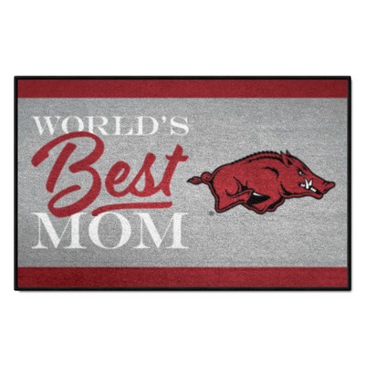 Fan Mats  LLC Arkansas Razorbacks Starter Mat Gray