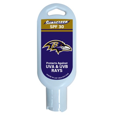 Fan Mats  LLC Baltimore Ravens Sunscreen SPF 30 Pueple